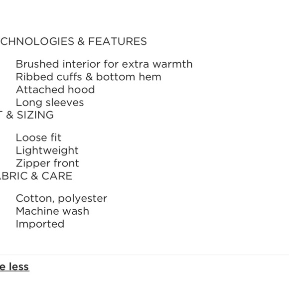 Under Armour Cream Crop Hoodie Relaxed Fit - Picture 2 of 3